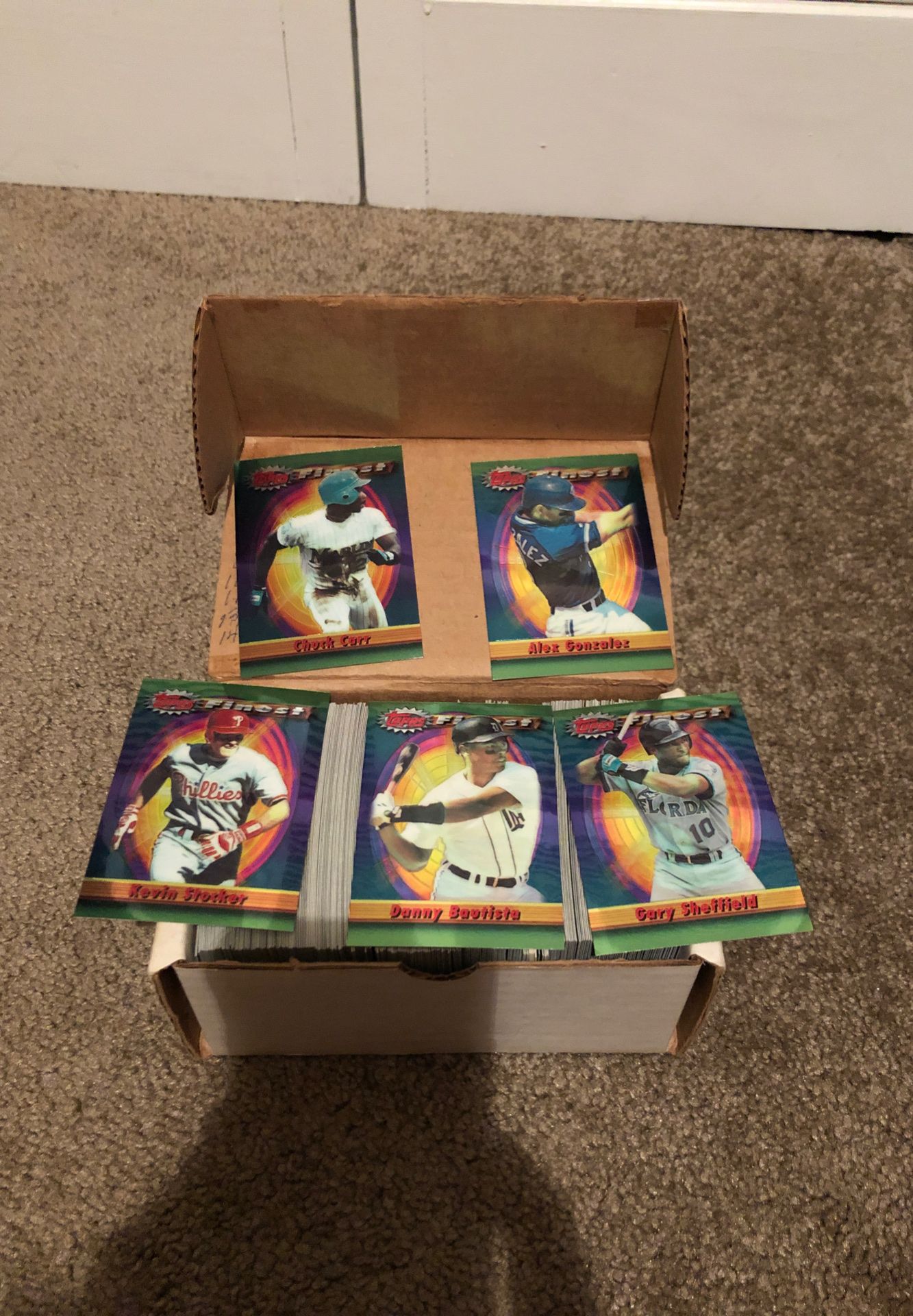 1994-95 Topps Finest Baseball Cards