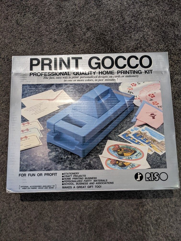 Riso Print GOCCO B6HM Hi Mesh Set Screen Printing Kit