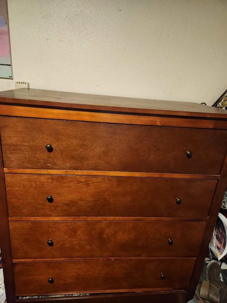 5 Drawer Real Wood Dresser