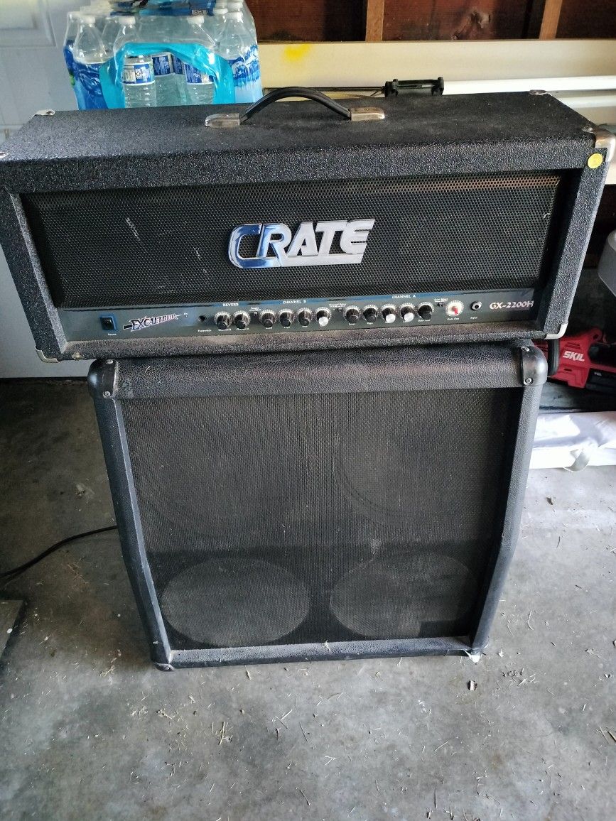 Crate GX2200H Excalibur Head/Crate 4x12 Cab