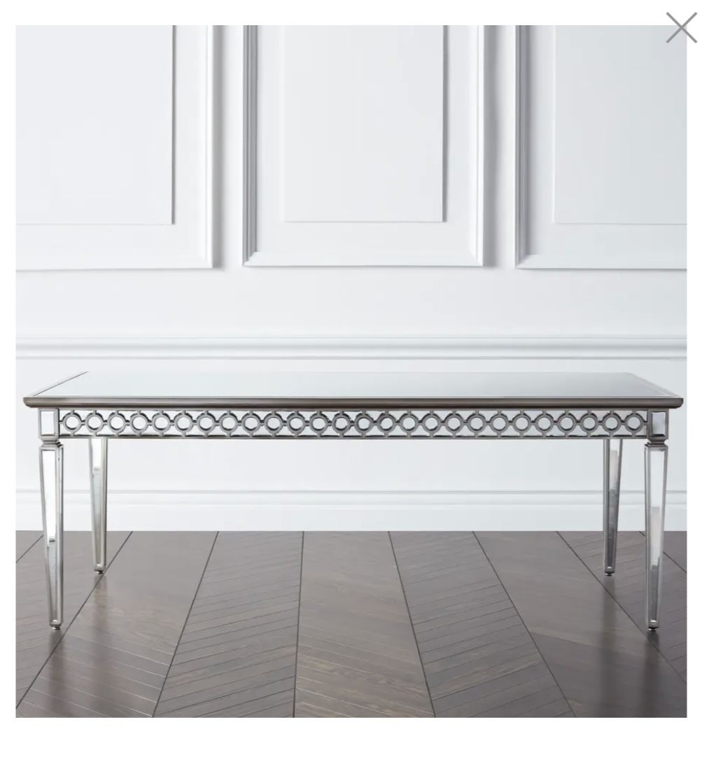 Zgallerie Mirrored Sofie Dining Table