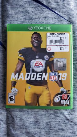 Madden 19 for Xbox one