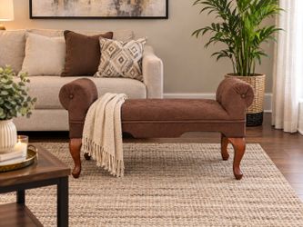 Foot Rest Retro Linen Creative Bed End Stool Luxury Shoe Bench Rest Bench Foot Stools for Living Room
44 long
24 height