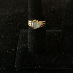 10k Opal Ring 40361-1
