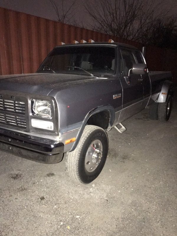 1993 Dodge w350 4x4 Manual Diesel