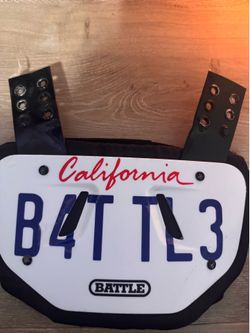 Football backplate