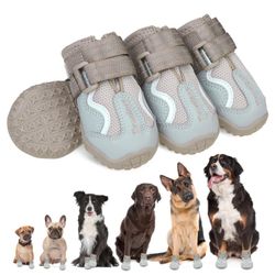 Dog Boots, Shoes for Large Medium and Small Dogs - Good For Summer And Winter Protection