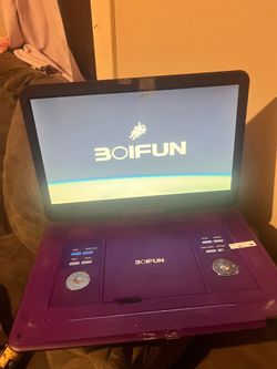 19” portable dvd player