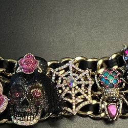 Betsey Johnson. Bracelet. Creepshow