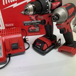 Milwaukee 18volt Drill Combo Set