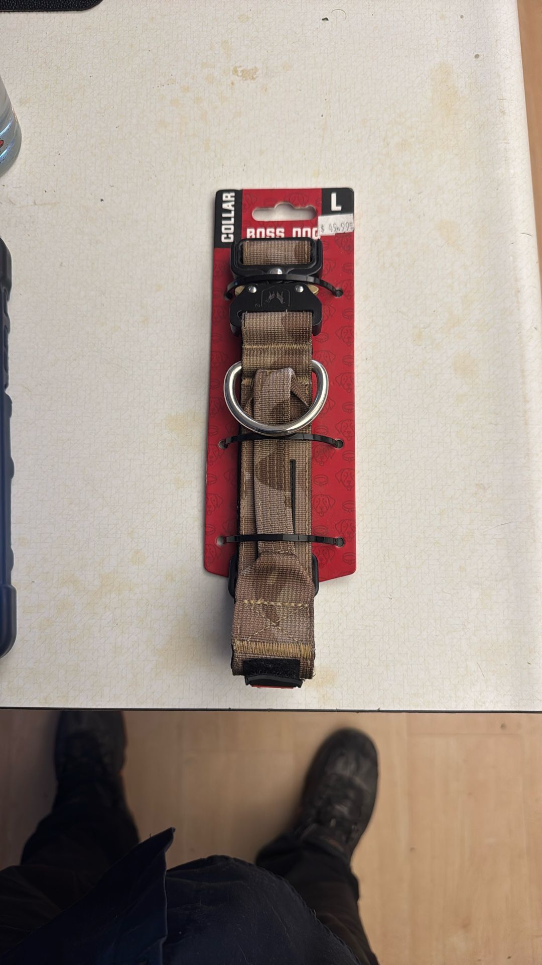 Boss Dog Tactical Adjustable Collar Size Large