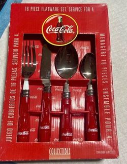 Coca-Cola Flatware Set(New)