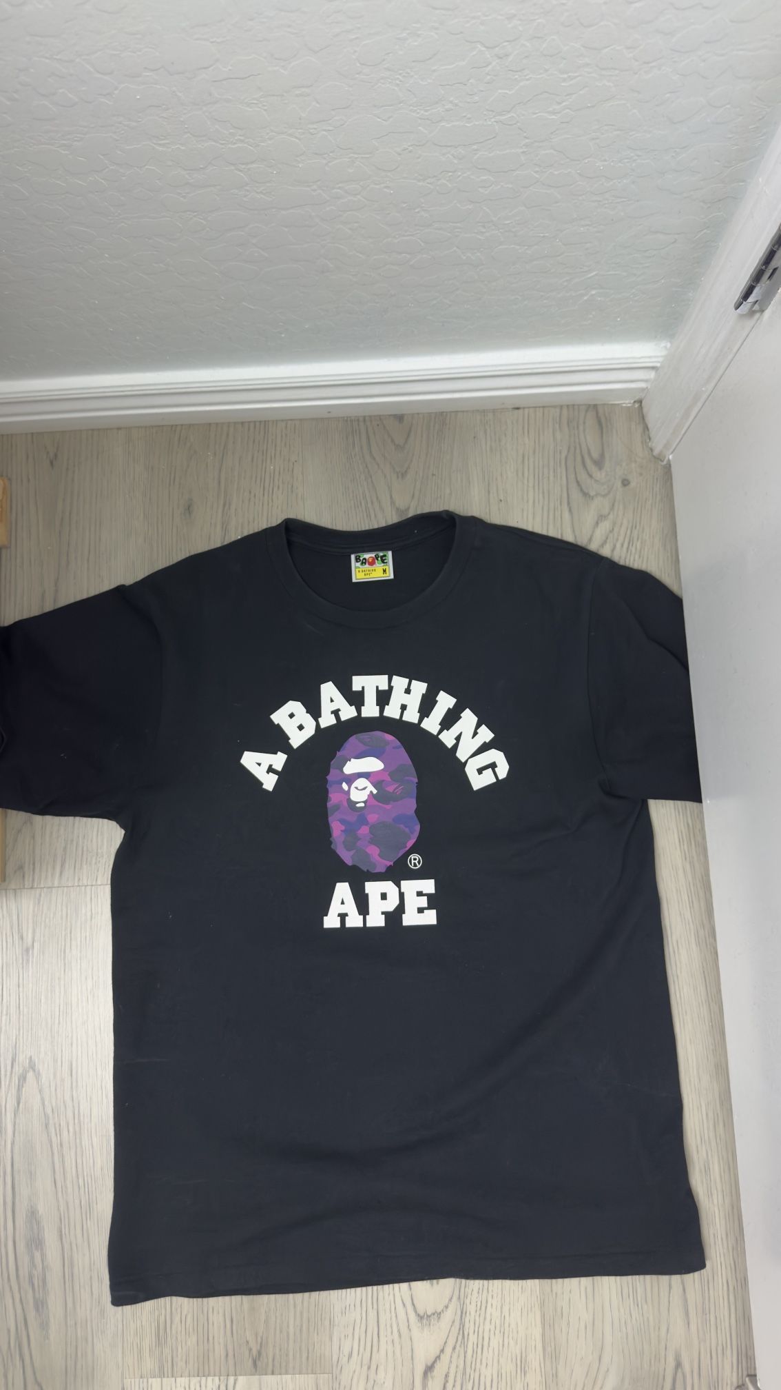 PURPLE BAPE SHIRT