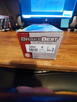 Brake Best Organic Front Disc Brake Pads New In Box