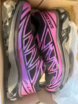Salomon Plum/Black Sneakers Size 10.5 w/ Box & Insoles Included