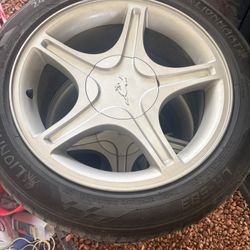 245/45/r17 Tires With 4 Mustang GT Premium Wheels