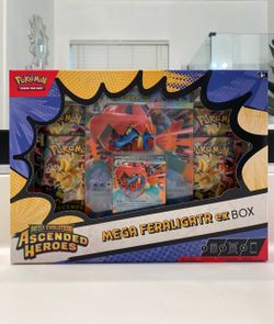 Ascended Heroes Mega Feraligatr ex Box
