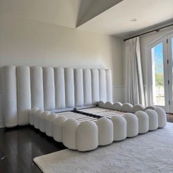New In Box King Bed Frame With Mattress (Read Description Below)