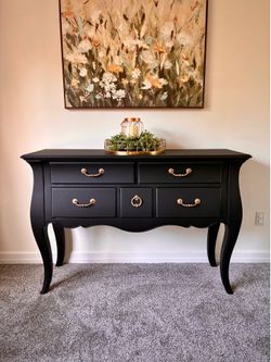 Refinished Solid Wood Sideboard/Buffet