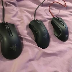 Razer deathadder v1 & v2 + red dragon