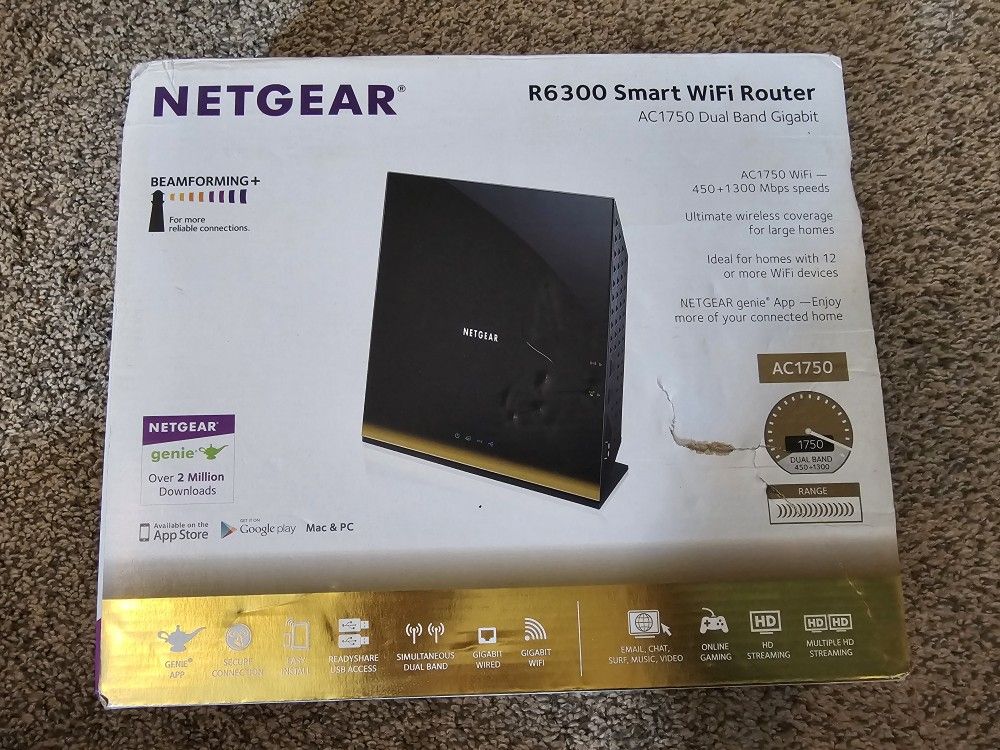 NETGEAR R6300 Smart WiFi Router