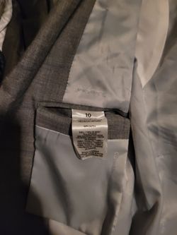 Boys Grey CALVIN KLEIN Suit 