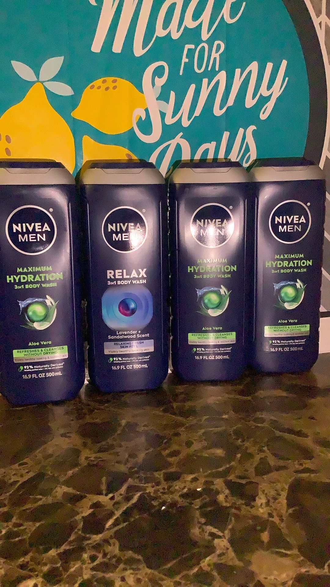 4-Nívea Body Wash All For $16