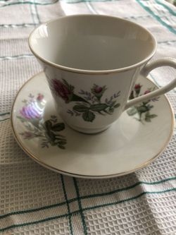 Tea Cup - Pink Roses