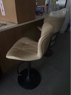 Two bar stools