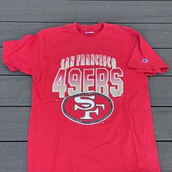 49ers T-shirt Vintage Lrg