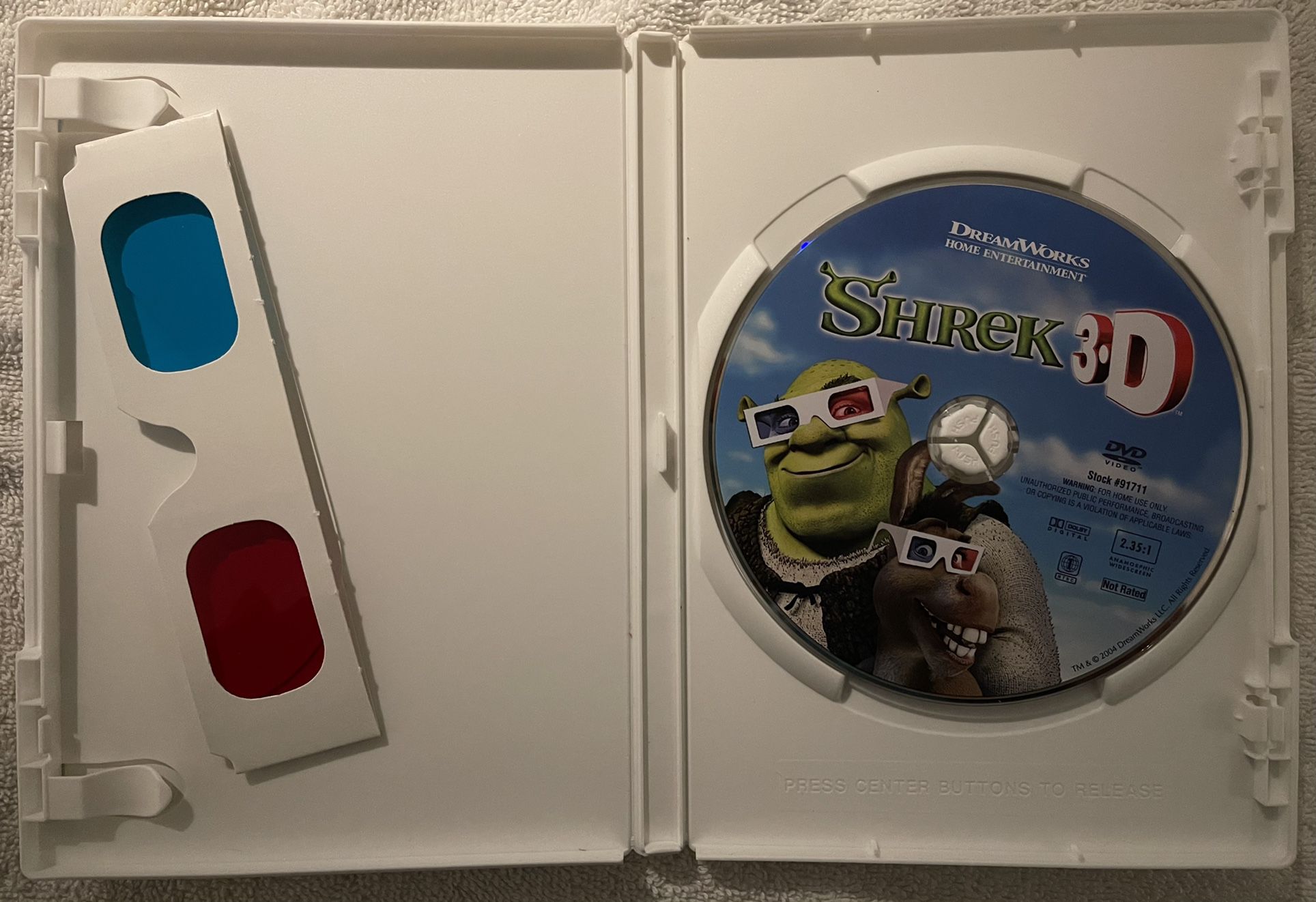 Shrek Dvds