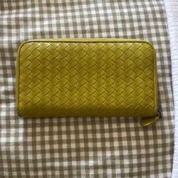 Bottega  Yellow Green wallet