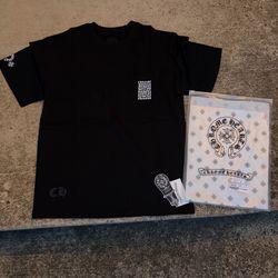Black Chrome Hearts Tee
