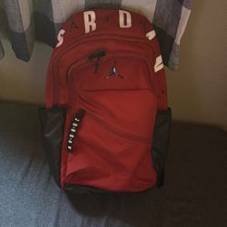 red jordan air patrol back pack