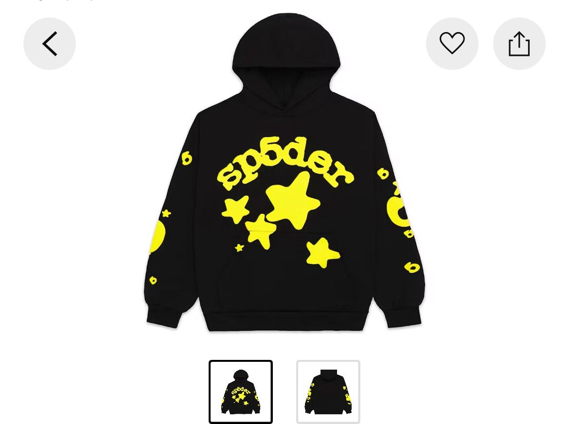 sp5der hoodie
