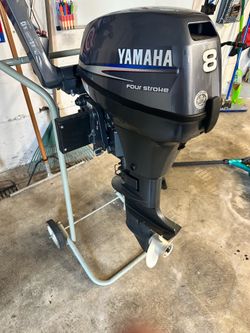 Yamaha 8HP Four Stroke Outboard Motor - short shaft - excellent condition