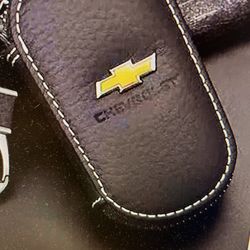 Leather Chevrolet Key Cover