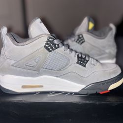AIR JORDAN 4 RETRO COOL GREY/ CHROME-DARK CHARCOAL