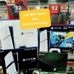 PS5, XBox Series X, Nintendo Switch 2 And IPADS