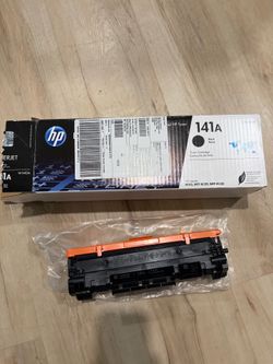 HP 141A Black Toner Cartridge – Opened, Never Used
