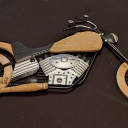 Wood & Tin Motorcycle