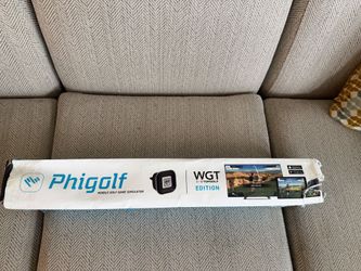 Smart screen golf stimulator swing trainer