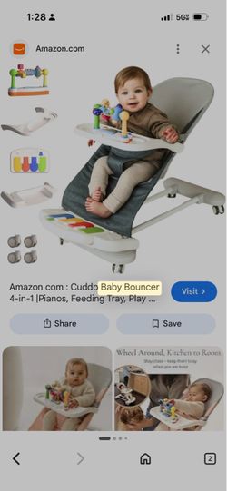 Cuddo baby bouncer chair