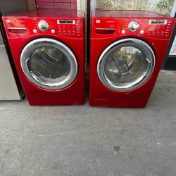 LG WASHER AND ELECTRIC DRYER FRONT DOOR SIDE BY SIDE OR STACKED ✅$600✅ +FREE DELIVERY AND INSTALLATION