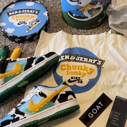 Nike Ben & Jerry Dunk Low SB Chunky Dunky Special 