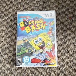 Wii Sponge Bobs Boating Bash