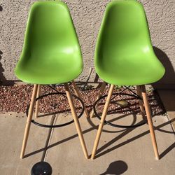 Green Bar Stools