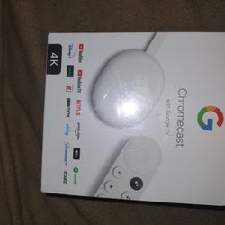 Google Chromecast With Google Tv. Factory Sealed. 