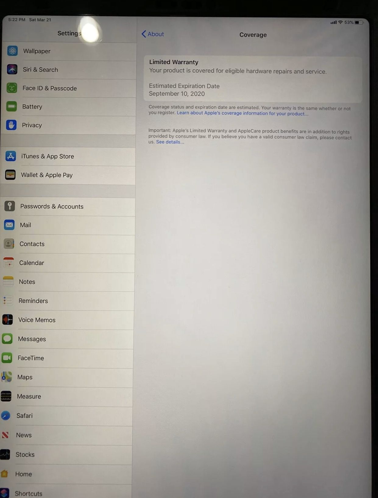 Apple iPad pro 12.9 3rd generation WiFi + Cellular ( Unlocked )