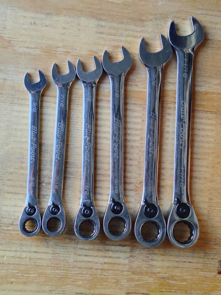 Blue Point Ratcheting Wrenches SAE